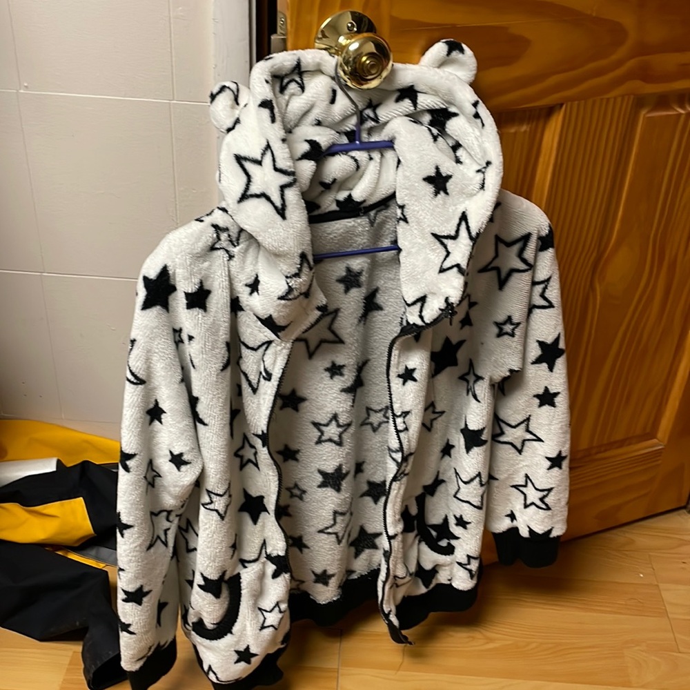 Japanese fleece hoodie